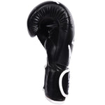 8 Weapons Unlimited Muay Thai Boxing Gloves - Black/White