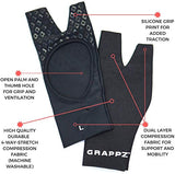 Grappz  - Finger Tape Alternative Compression Grappling Gloves