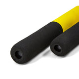 Foam Nunchaku with Metal Ball Bearing. Yellow/Black