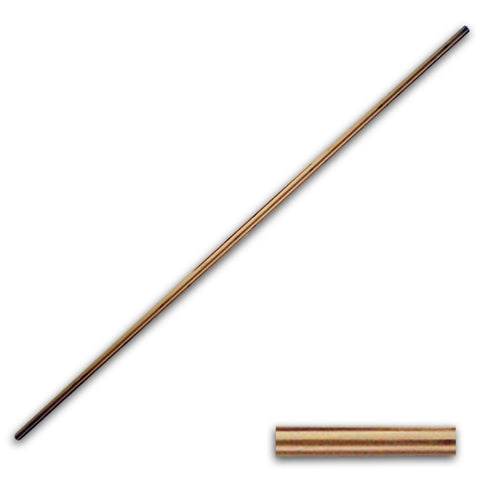 Deluxe Premium Solid Striped Bamboo Tapered Staff-50" (4ft)