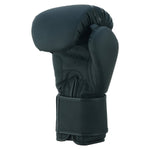Playwell Matte Black "Twin Tiger" Boxing Gloves