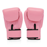 Fairtex BGV1 Black Universal Leather Boxing Gloves-Pink