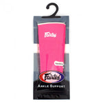 Fairtex AS1 Muay Thai Ankle Supports-Pink