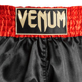 Venum Classic Muay Thai Shorts-Red/Black/Gold