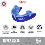 Opro Silver Jaws Mouth Guard-Adults 10+