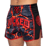 Wicked1 Magma Muay Thai Shorts