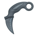 Black Polypropylene Combat "Karambit" Training Knife