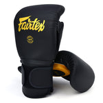 BGV13 Fairtex Coaching Sparring Gloves-Black/Gold