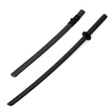 Black Polypropylene Full Contact Bokken With Scabbard-40"