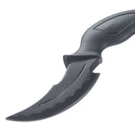 Black Polypropylene "Rhinoceros Horn" Training Knife