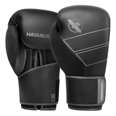 Hayabusa S4 Black Boxing Gloves