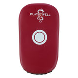 Playwell Elite Deluxe " Maroon Series " Leather Curved Thai Pad