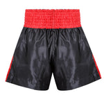 Muay Thai Competition Fight shorts - Black/Red