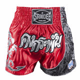 Sandee Kids Unbreakable Muay Thai Shorts - Red