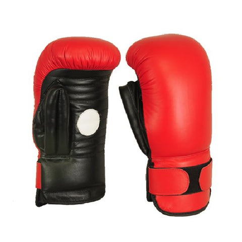 Coaching Boxing Gloves: Leather