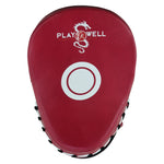 Playwell Elite Deluxe " Maroon Series " Leather Curved Focus Pad