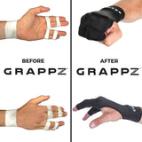 Grappz  - Finger Tape Alternative Compression Grappling Gloves