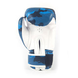 Sandee Authentic Kids Camo Boxing Gloves-Blue