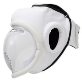 Kudo White Headguard: Full Mask