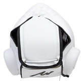 Kudo White Headguard: Full Mask