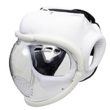 Kudo White Headguard: Full Mask