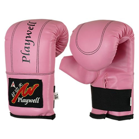 Childrens Pink Bag Gloves / Mitts Ages 4 - 12