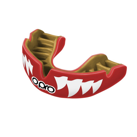 Opro Power Fit Red Aggression Mouthguard - Adults